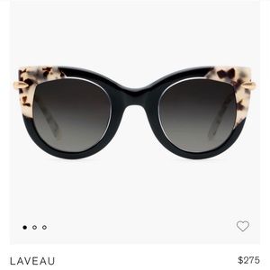 NEW IN BOX KREWE | Sunglasses Laveau Cat-Eye 24k